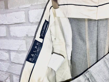 "RALPH LAUREN" 00s Cashmere Mix Wide Slacks