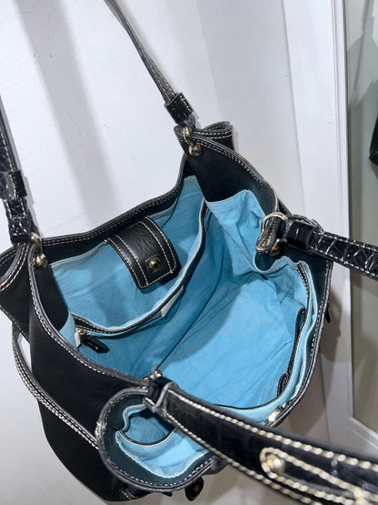 Liz Claiborne 2Way Leather Shoulder Bag
