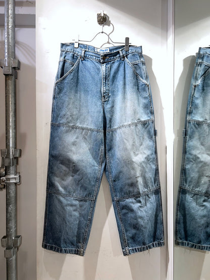 00s UTILITY Double Knee Denim Painter Pants