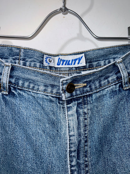 00s UTILITY Double Knee Denim Painter Pants