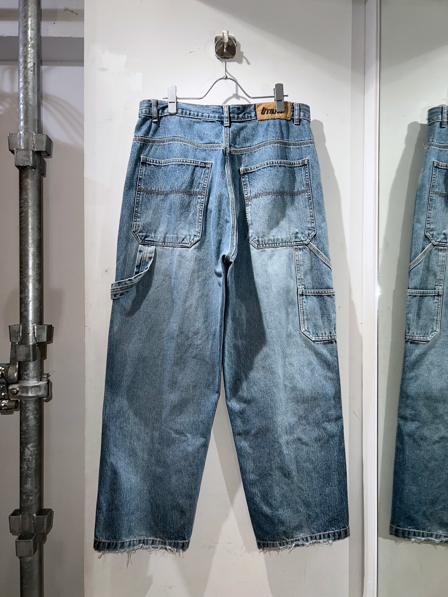 00s UTILITY Double Knee Denim Painter Pants