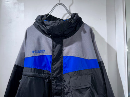 90s Columbia Nylon Hooded Jacket