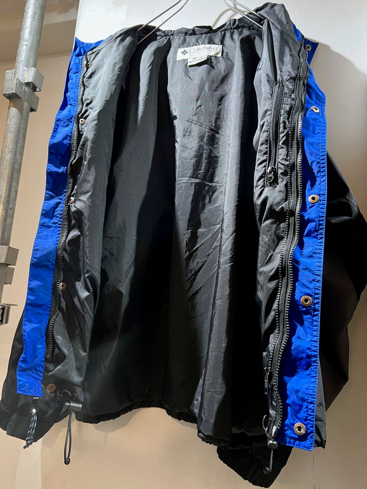 90s Columbia Nylon Hooded Jacket