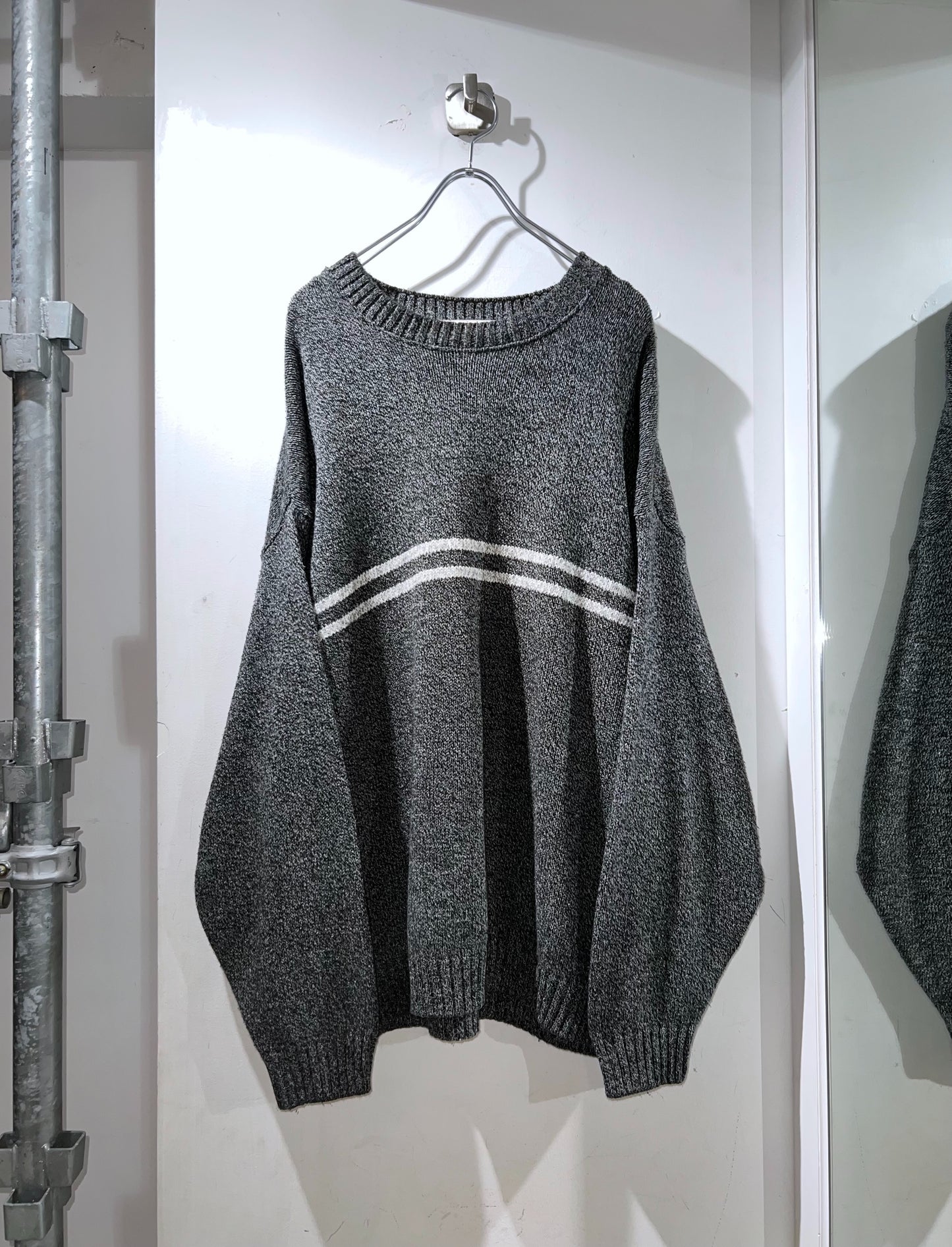 00's Windriver Mix Grey Design Sweater