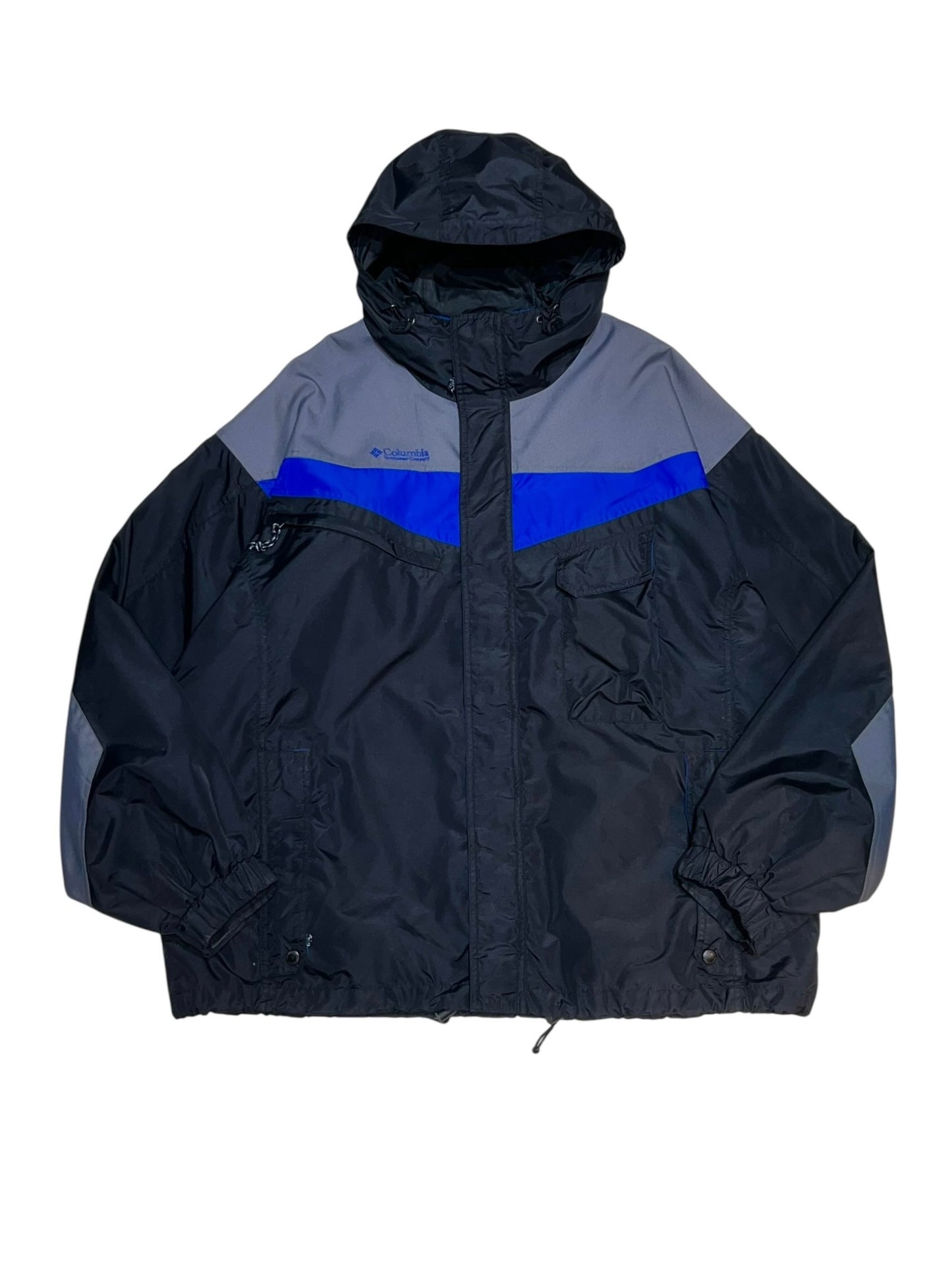 90s Columbia Nylon Hooded Jacket