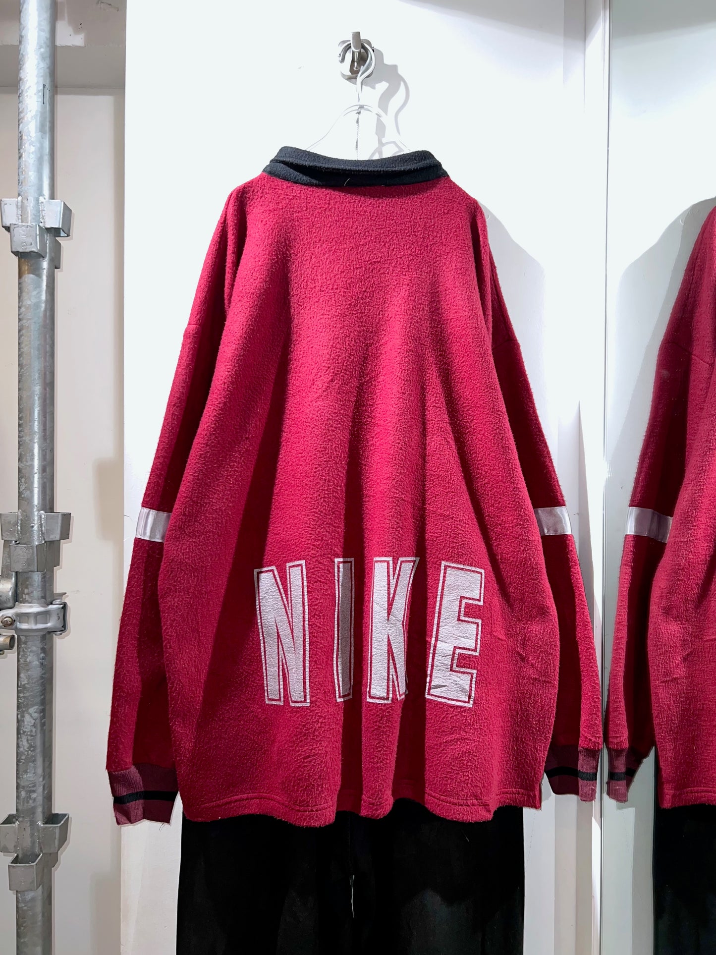 old Nike 1/4 Zip Fleece Pullover Top