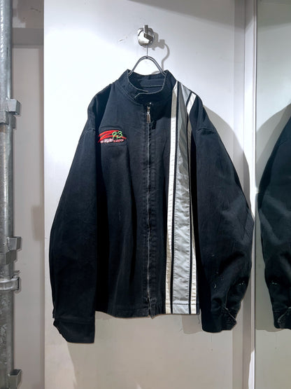Detroit Motor Company Denim Racing Jacket