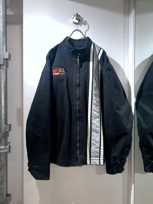 Detroit Motor Company Denim Racing Jacket