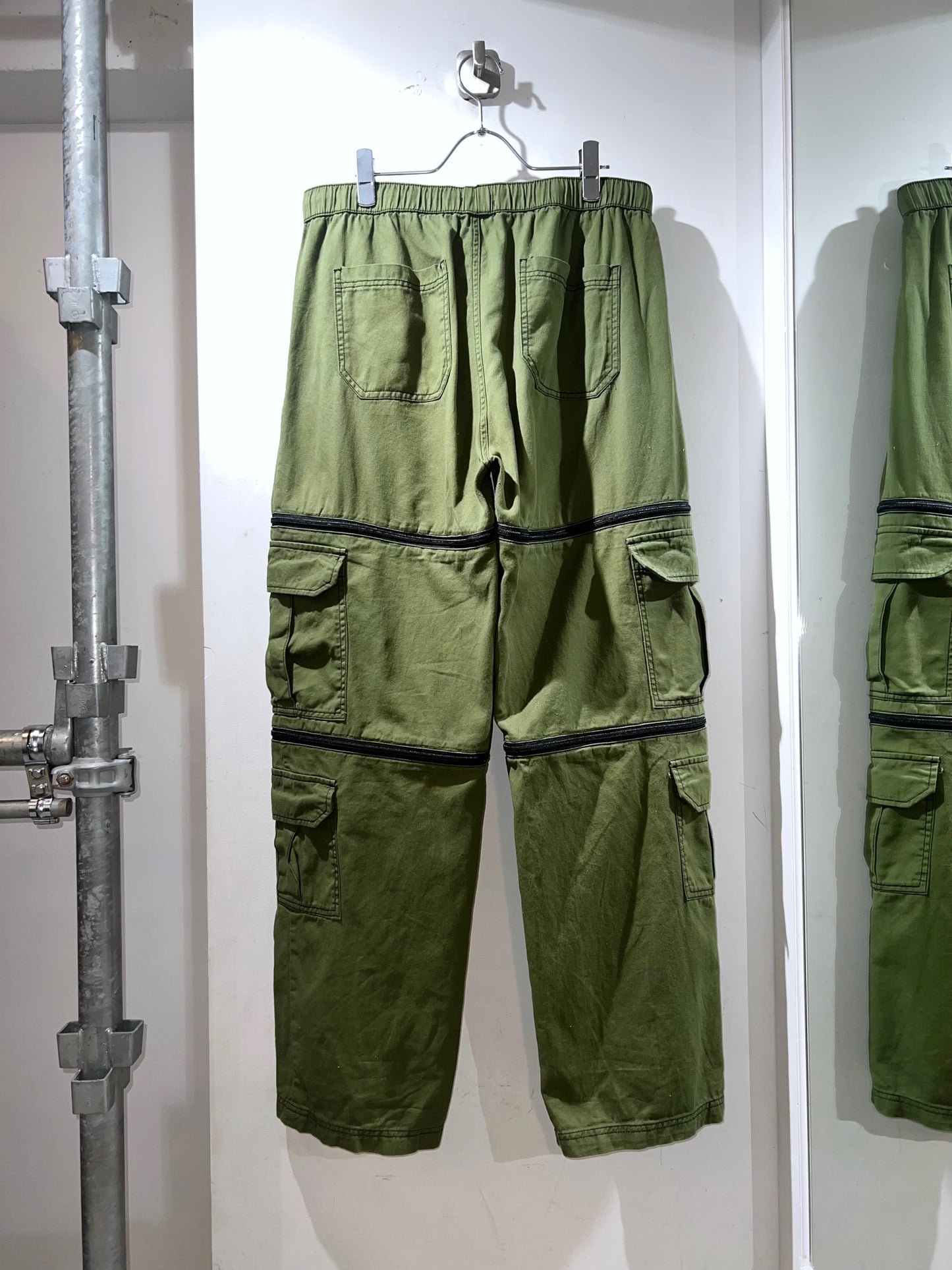 10's Military Green Zip-Off EZ Cargos