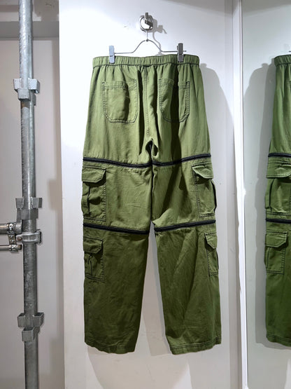 10's Military Green Zip-Off EZ Cargos