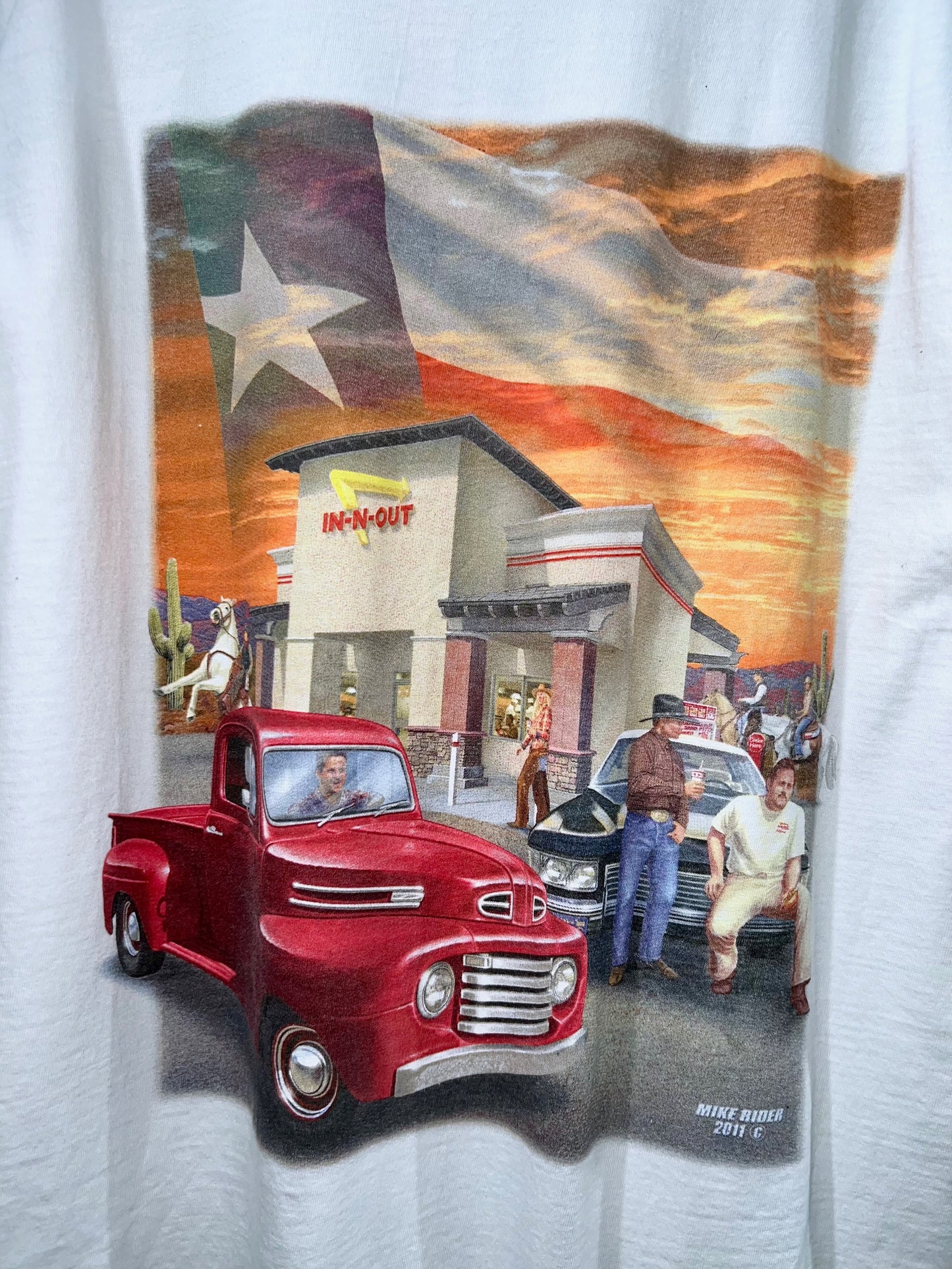 In-N-Out Burger Printed Tee
