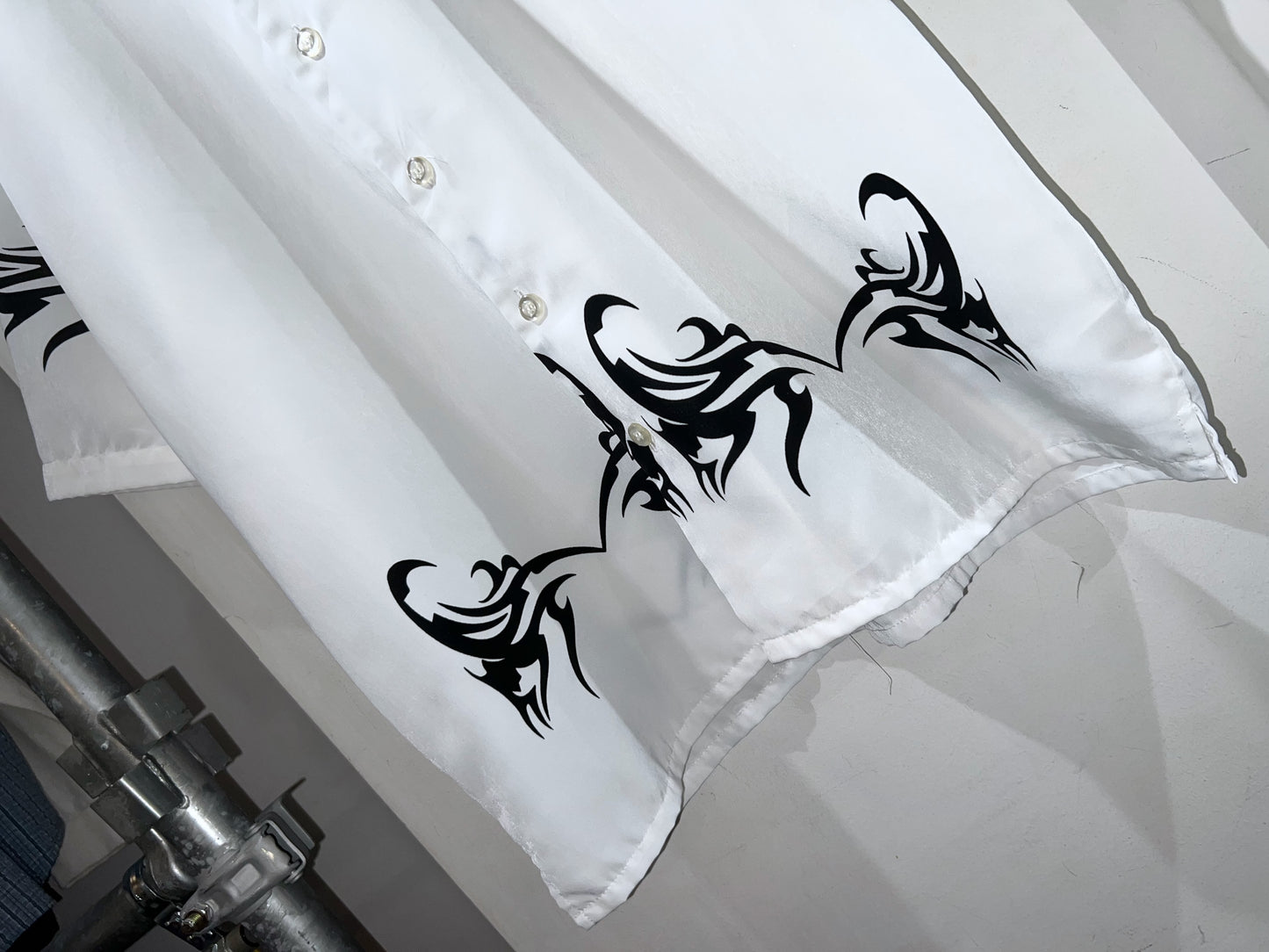 GAMBLING™︎ Tribal Open Collar Shirt
