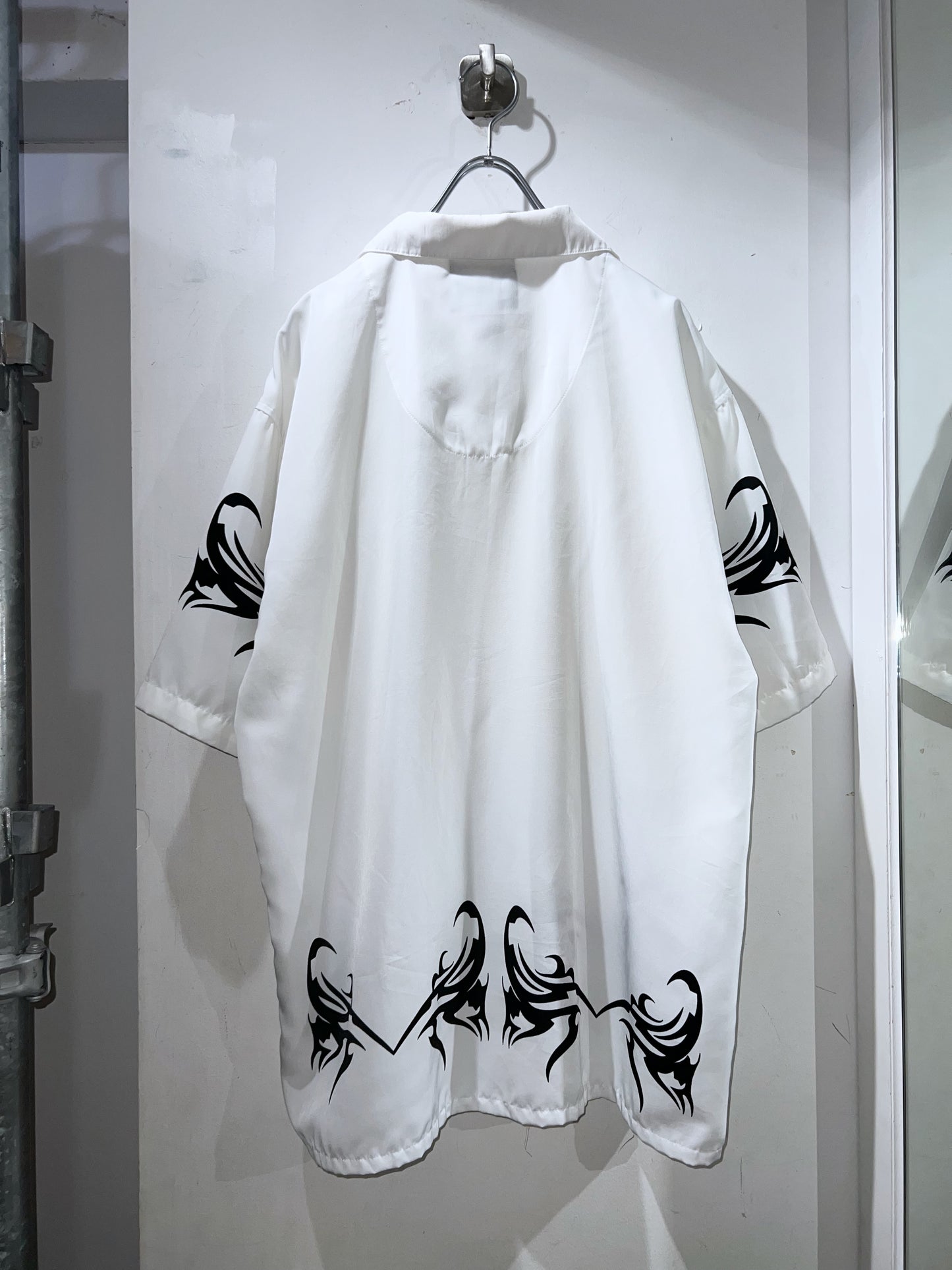 GAMBLING™︎ Tribal Open Collar Shirt