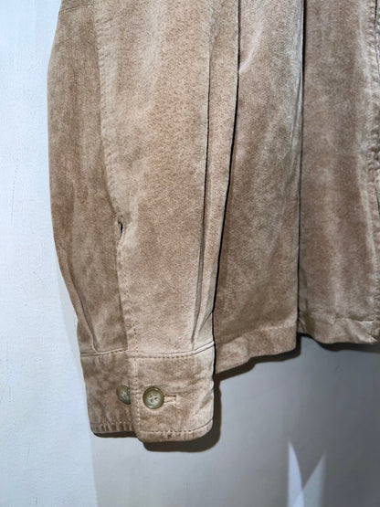 BRANDINI Leather Zip-Up Jacket