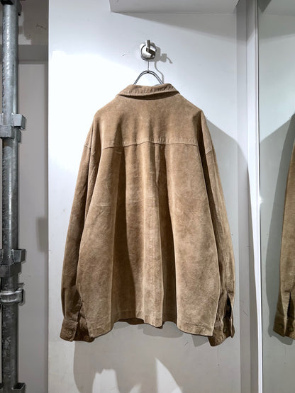 BRANDINI Leather Zip-Up Jacket