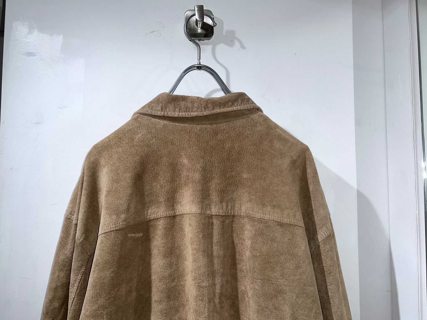 BRANDINI Leather Zip-Up Jacket