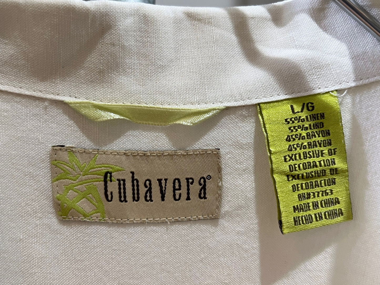 Cubavera Linen×Rayon Cuba Shirt