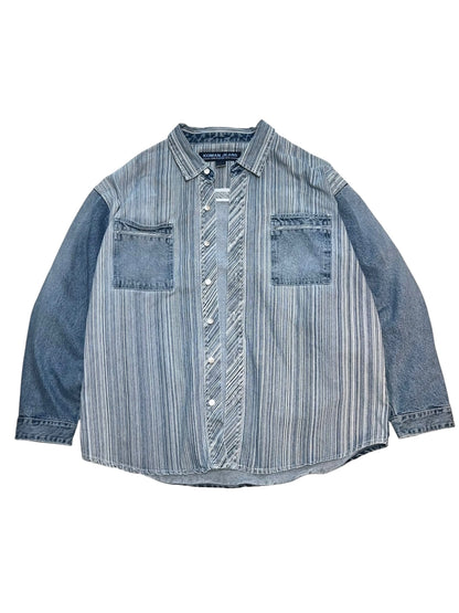 00s Koman Oversized Denim Shirt Jacket