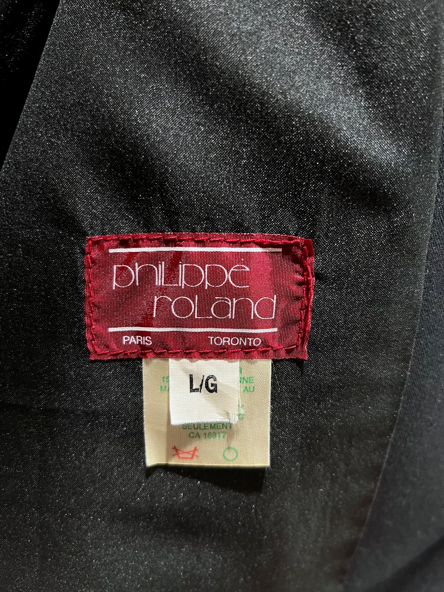 vintage philippe roland 2tone jacket