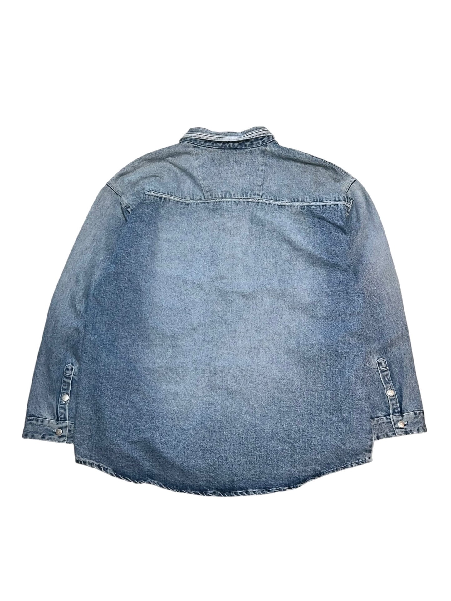 00s Koman Oversized Denim Shirt Jacket