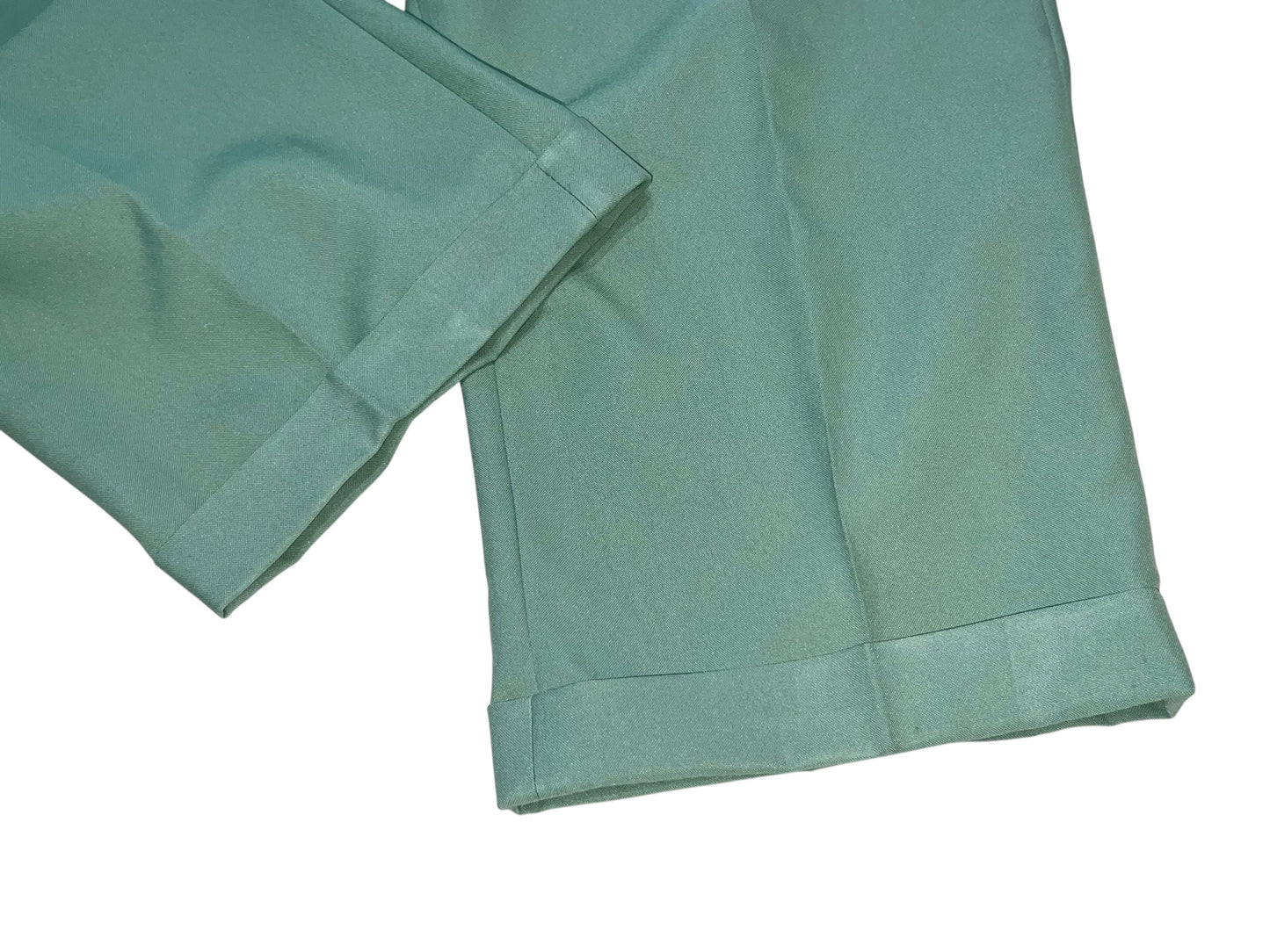 Spring Green Wide Slacks Pants