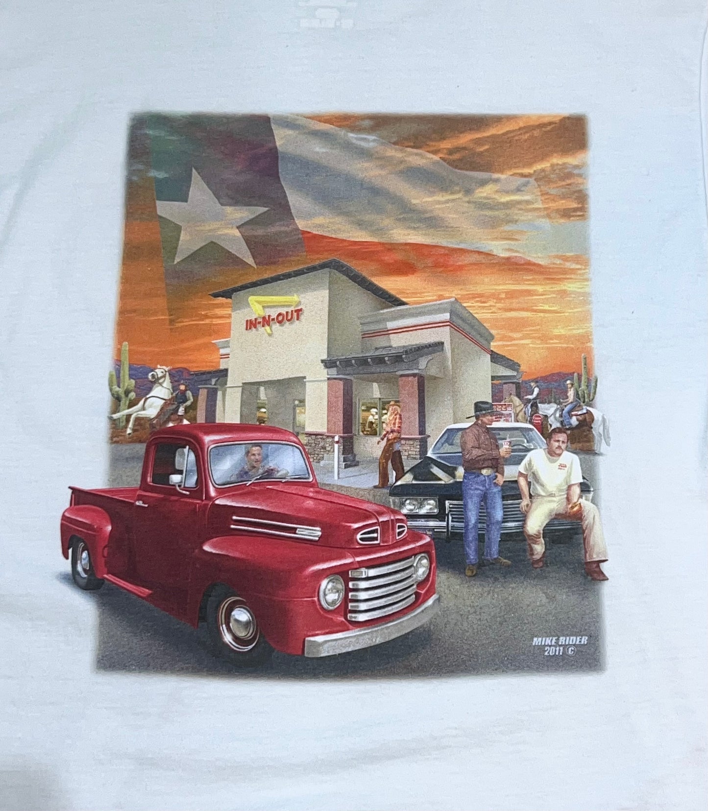 In-N-Out Burger Printed Tee