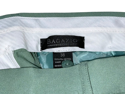 Spring Green Wide Slacks Pants