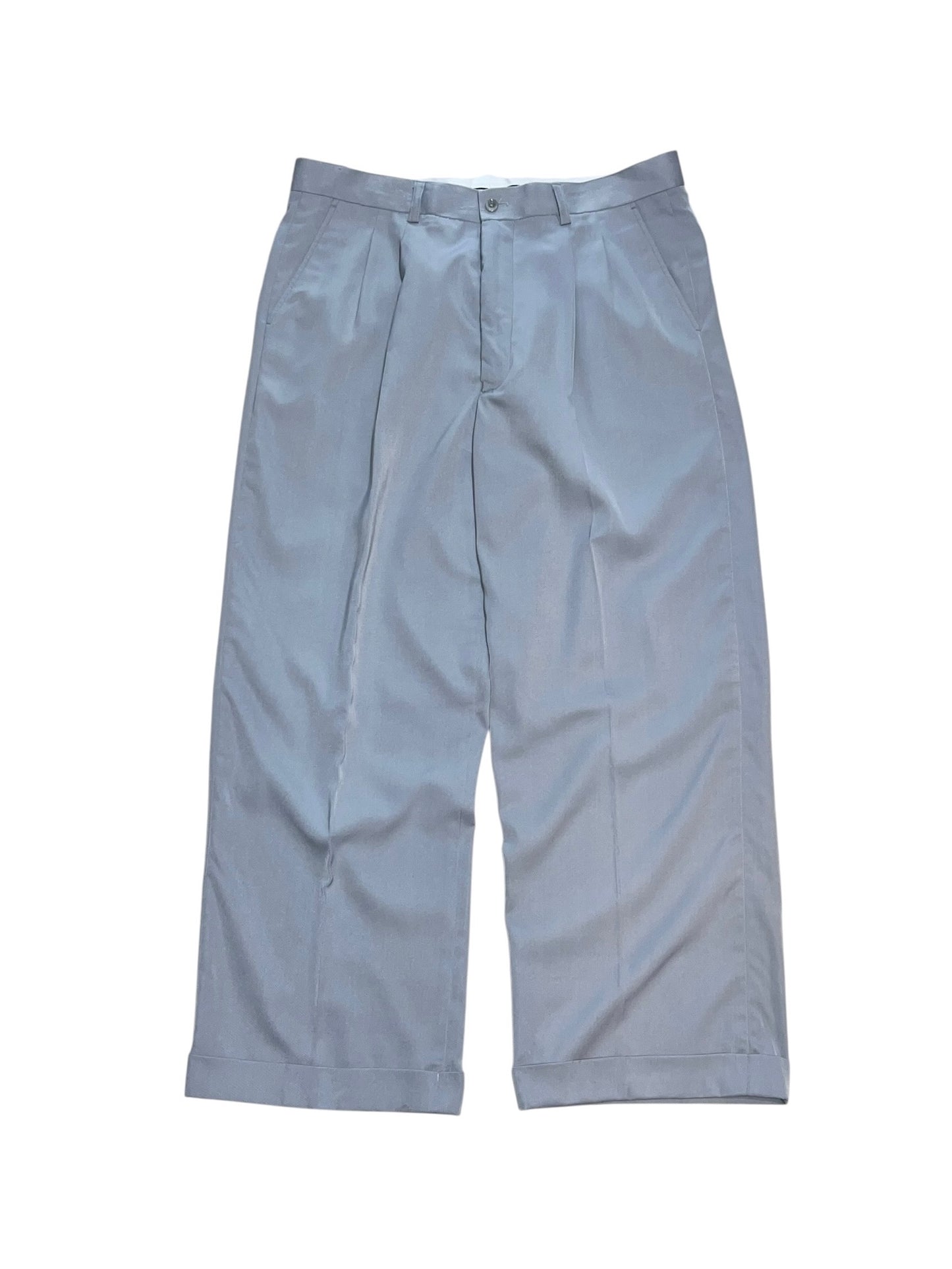 Old Blue Grey Wide Slacks Pants