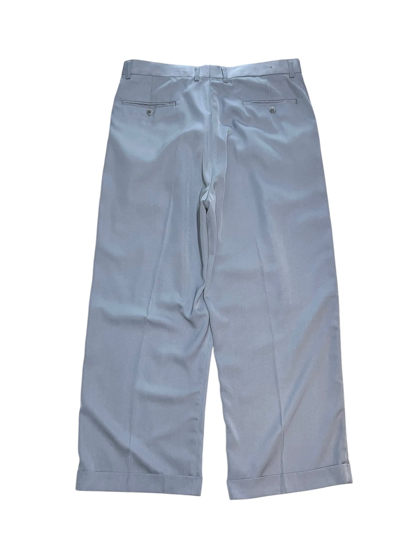 Old Blue Grey Wide Slacks Pants
