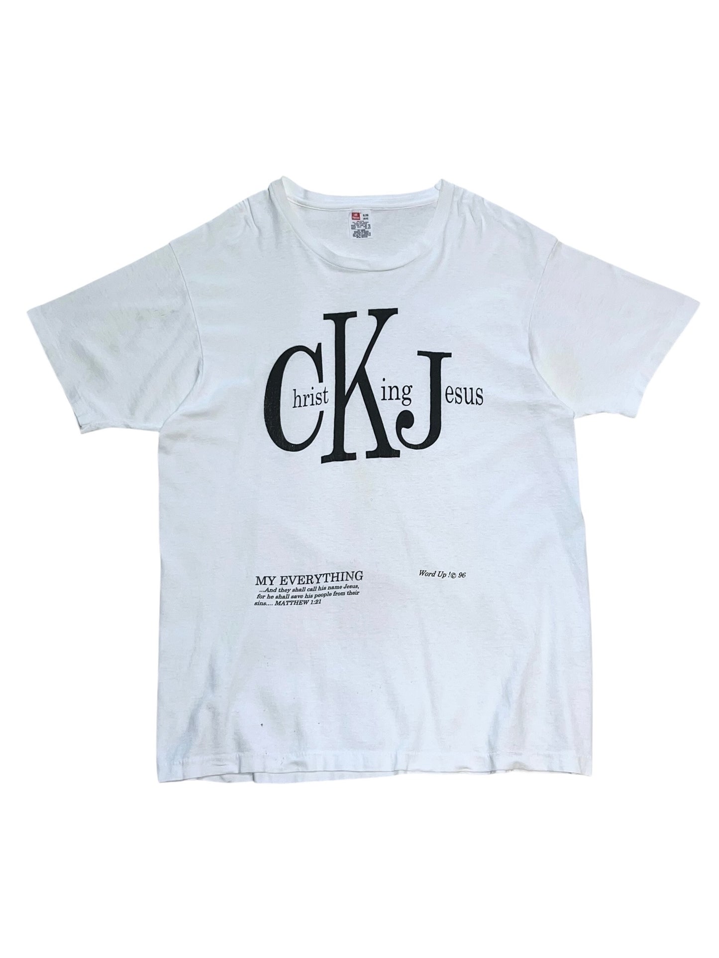 90s Vintage Christ King Jesus Tee