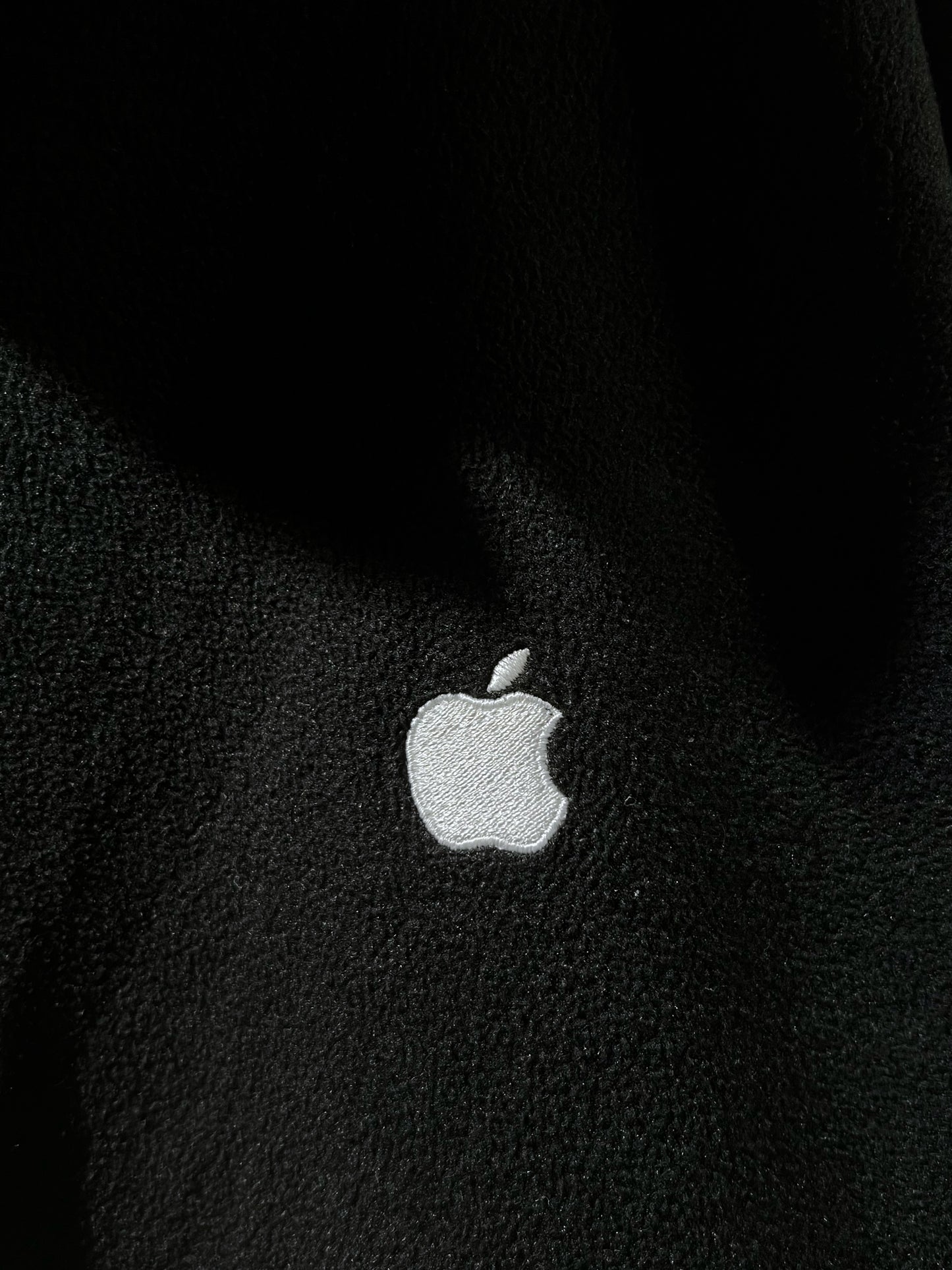 Apple Logo Fleece Jacket