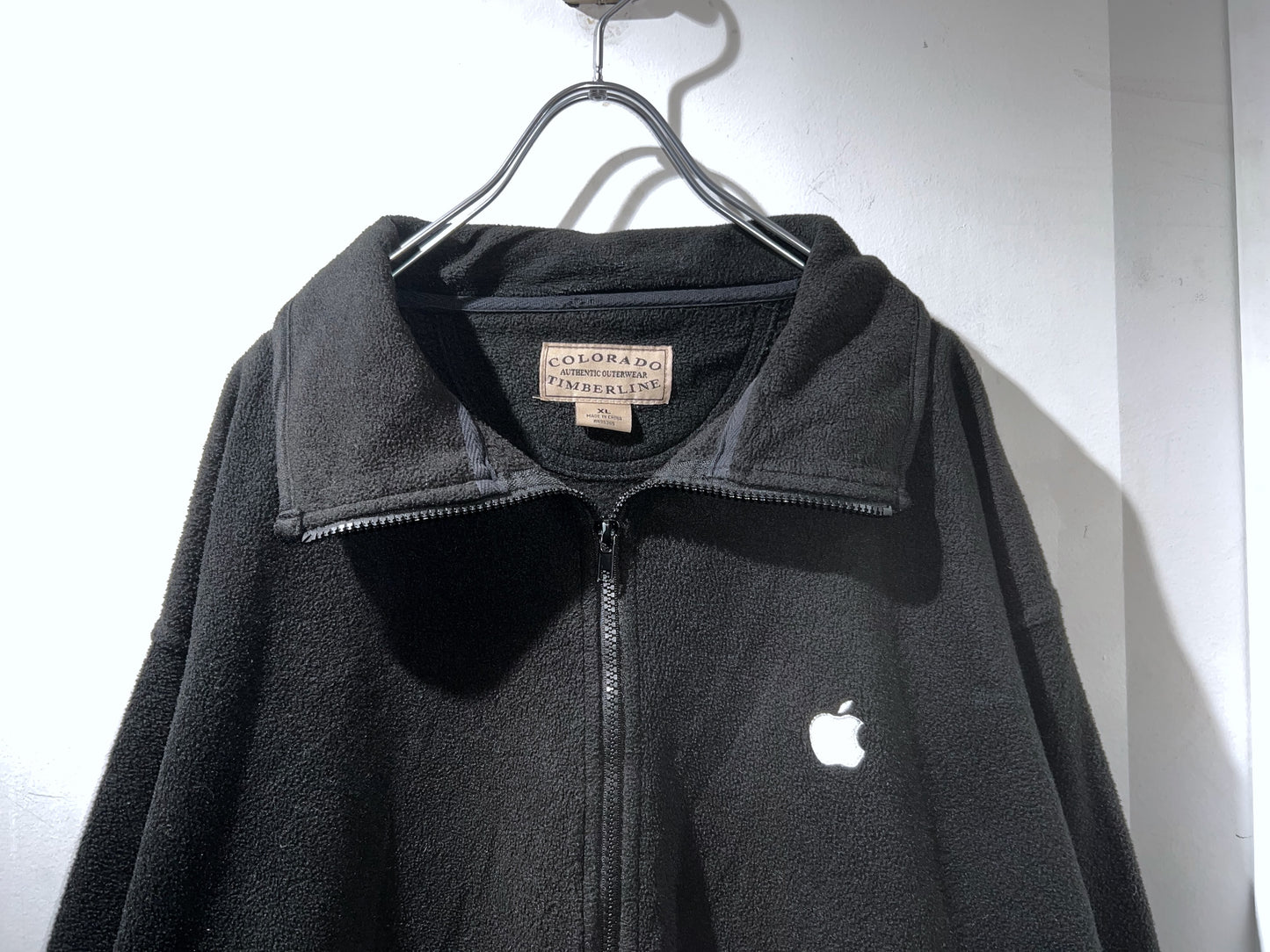 Apple Logo Fleece Jacket
