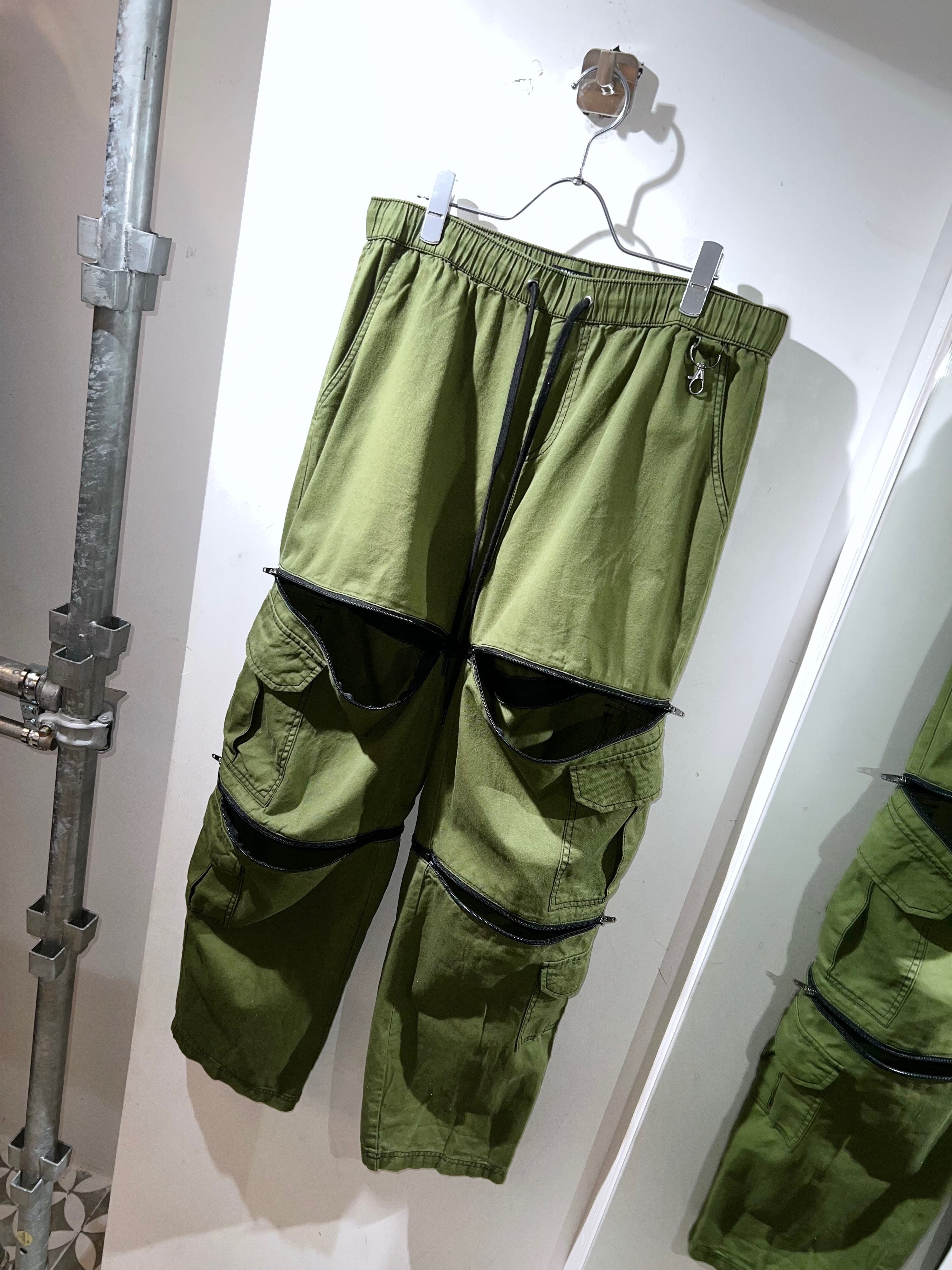 OPEN YY CARGO PANTS 緑 OPEN YY CARGO PANTS 緑 OPEN YY