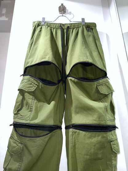 10's Military Green Zip-Off EZ Cargos