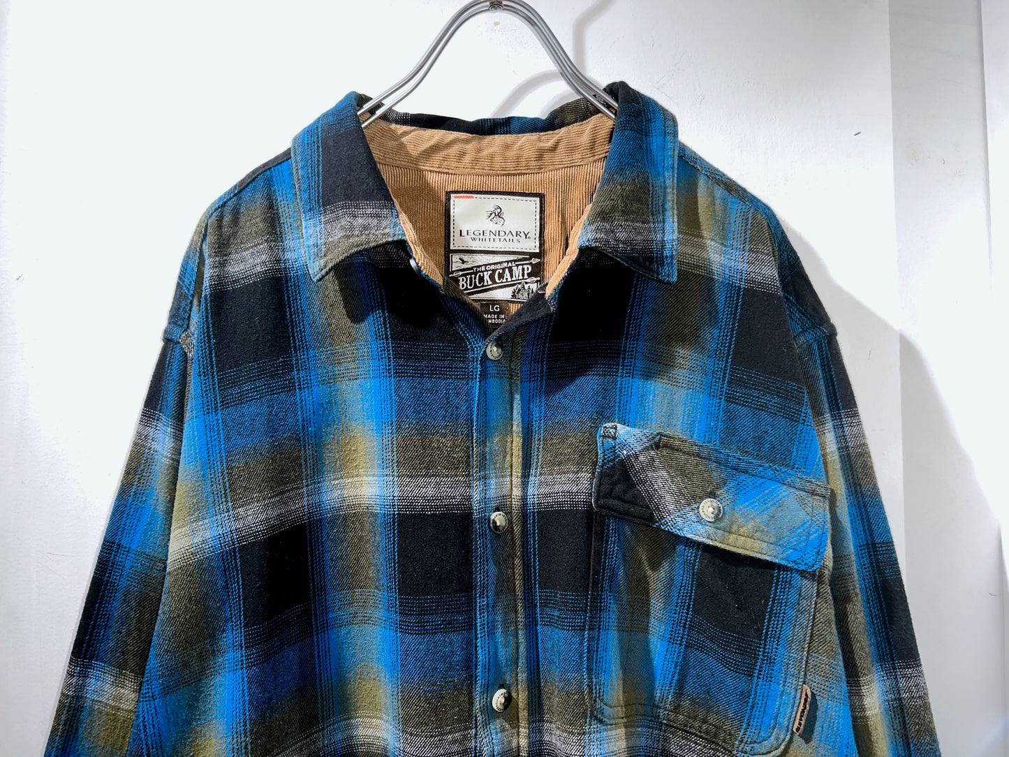 Legendary Whitetails Buck Camp Cotton Ombre Shirt