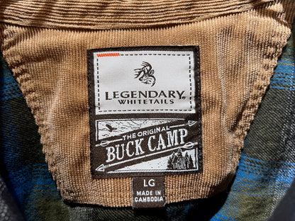 Legendary Whitetails Buck Camp Cotton Ombre Shirt