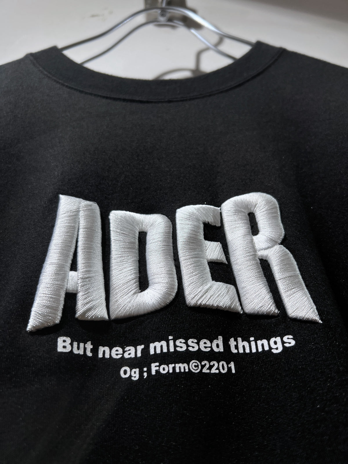 ADER ERROR  Heavy weight Embroidered Tee