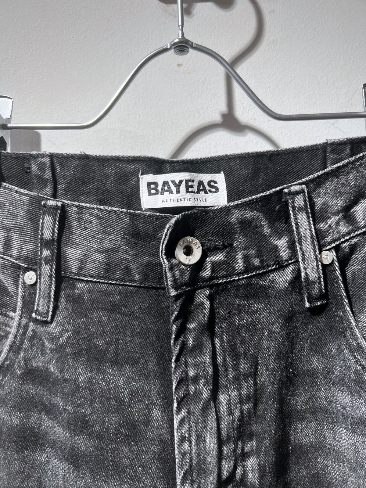 10s Stone Wash Barrel Balloon Denim Pants