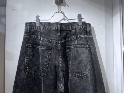 10s Stone Wash Barrel Balloon Denim Pants