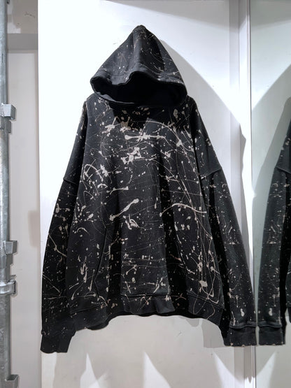 No Boundaries Splatter Oversized Hoodie