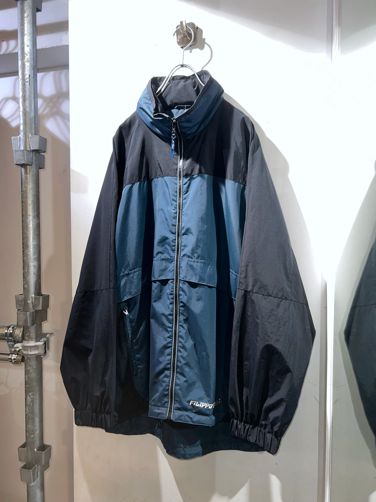 00s FILIPPO SPINELLI Colorblock Nylon Jacket