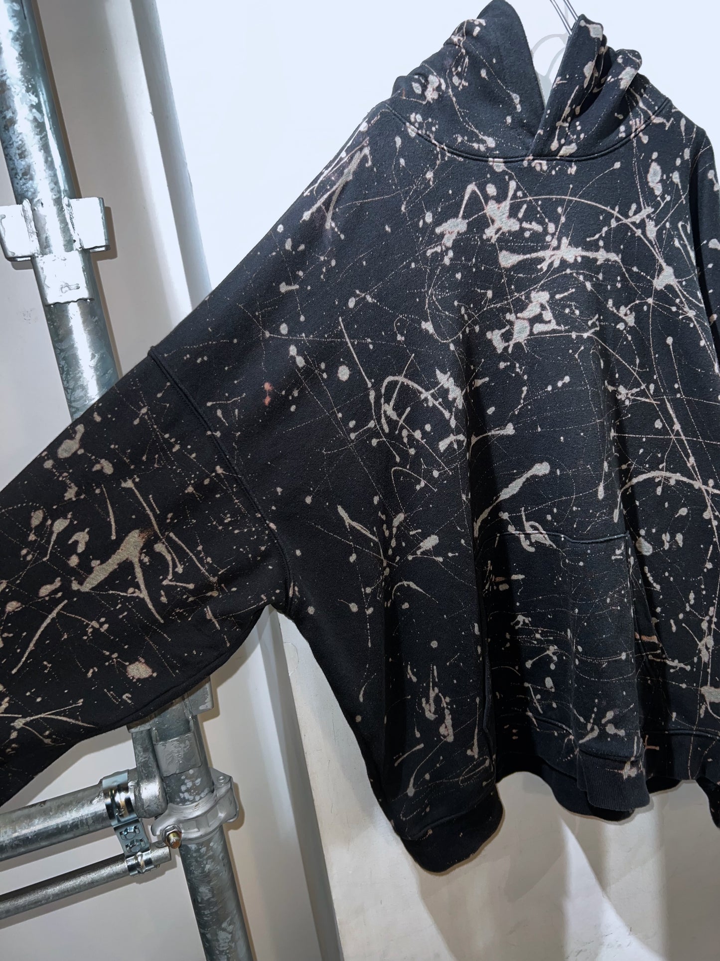 No Boundaries Splatter Oversized Hoodie
