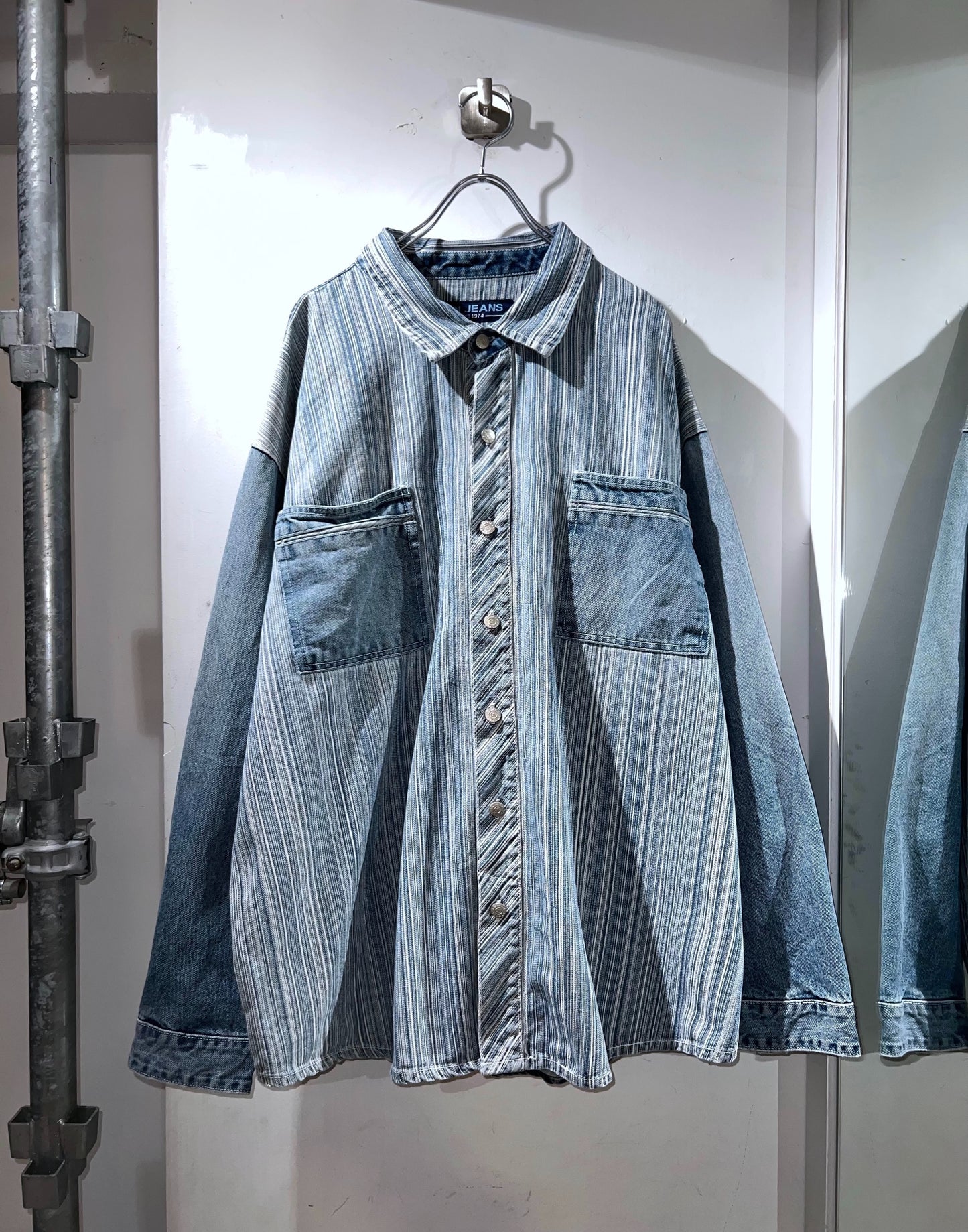 00s Koman Oversized Denim Shirt Jacket