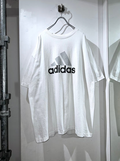 Old Adidas Logo Print T-Shirt
