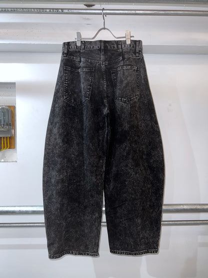 10s Stone Wash Barrel Balloon Denim Pants