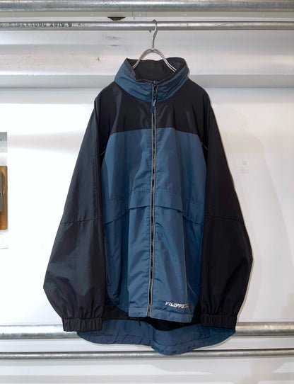 00s FILIPPO SPINELLI Colorblock Nylon Jacket