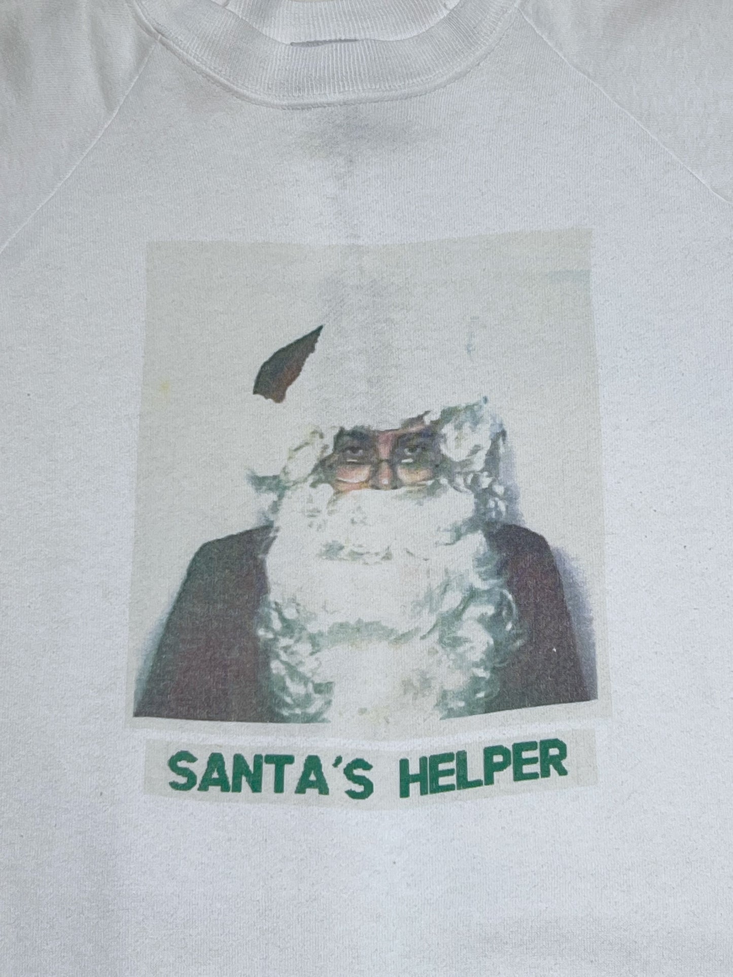 vintage Santa's Helper Sweatshirt