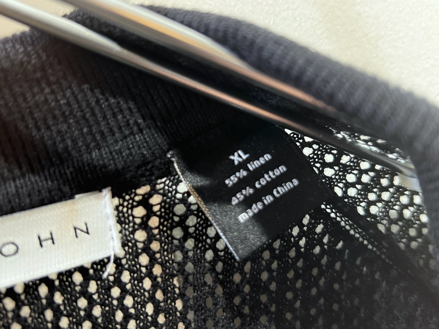 Sean John Oversized Net Polo
