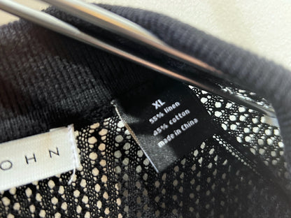 Sean John Oversized Net Polo