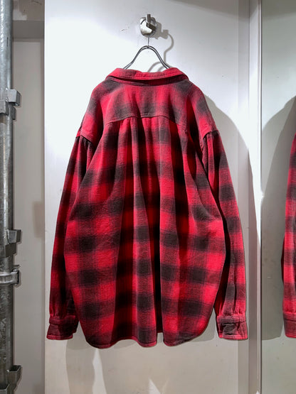 Old C.E. SCHMIDT Heavyweight Flannel Shirt